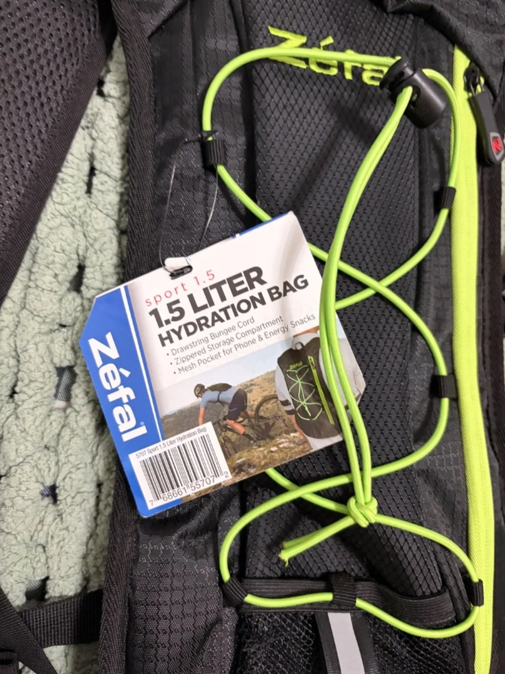 Zefal Sport 1.5L Hydration Backpack – Lightweight Running/Cycling Pack 🚴‍♀️💧